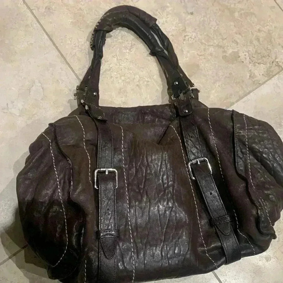 True religion leather  purse - Picture 2 of 9